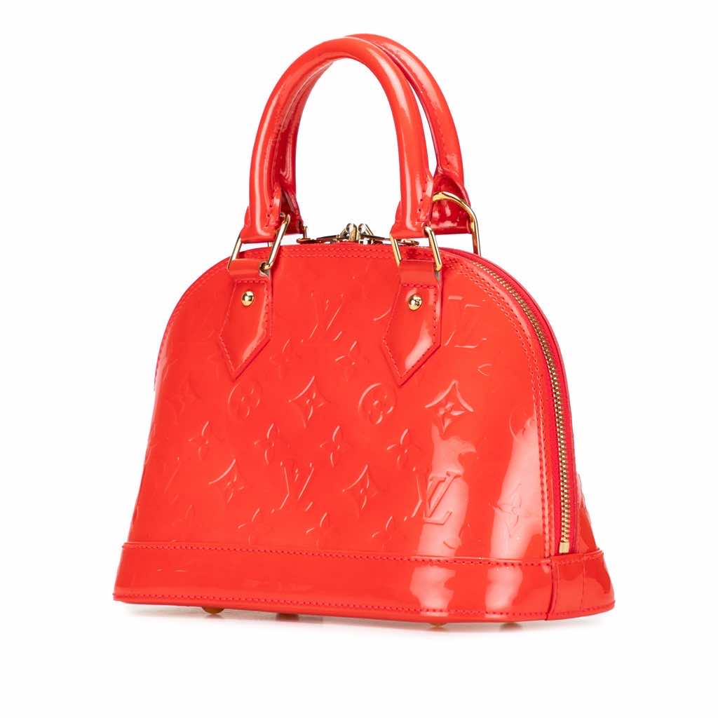 Louis Vuitton Monogram Vernis Alma BB - Back view