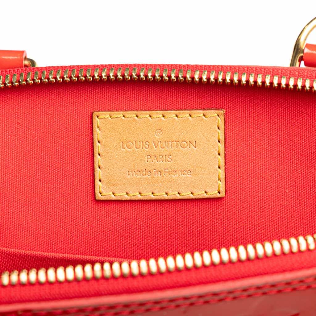 Louis Vuitton Monogram Vernis Alma BB - Side view