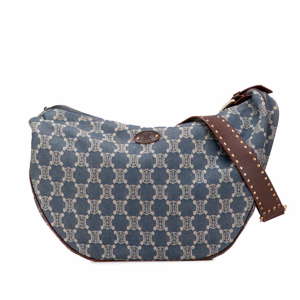 Celine Macadam Denim Crossbody