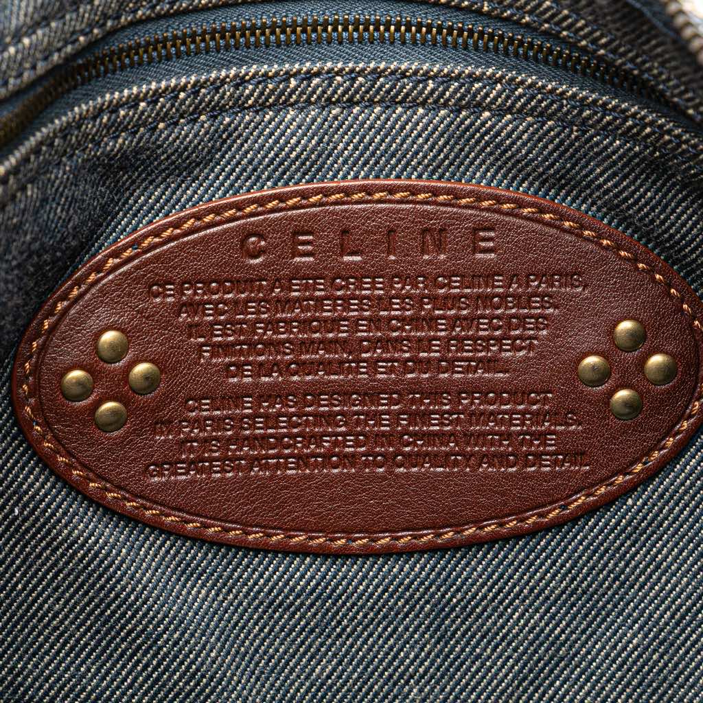 Celine Macadam Denim Crossbody - 5