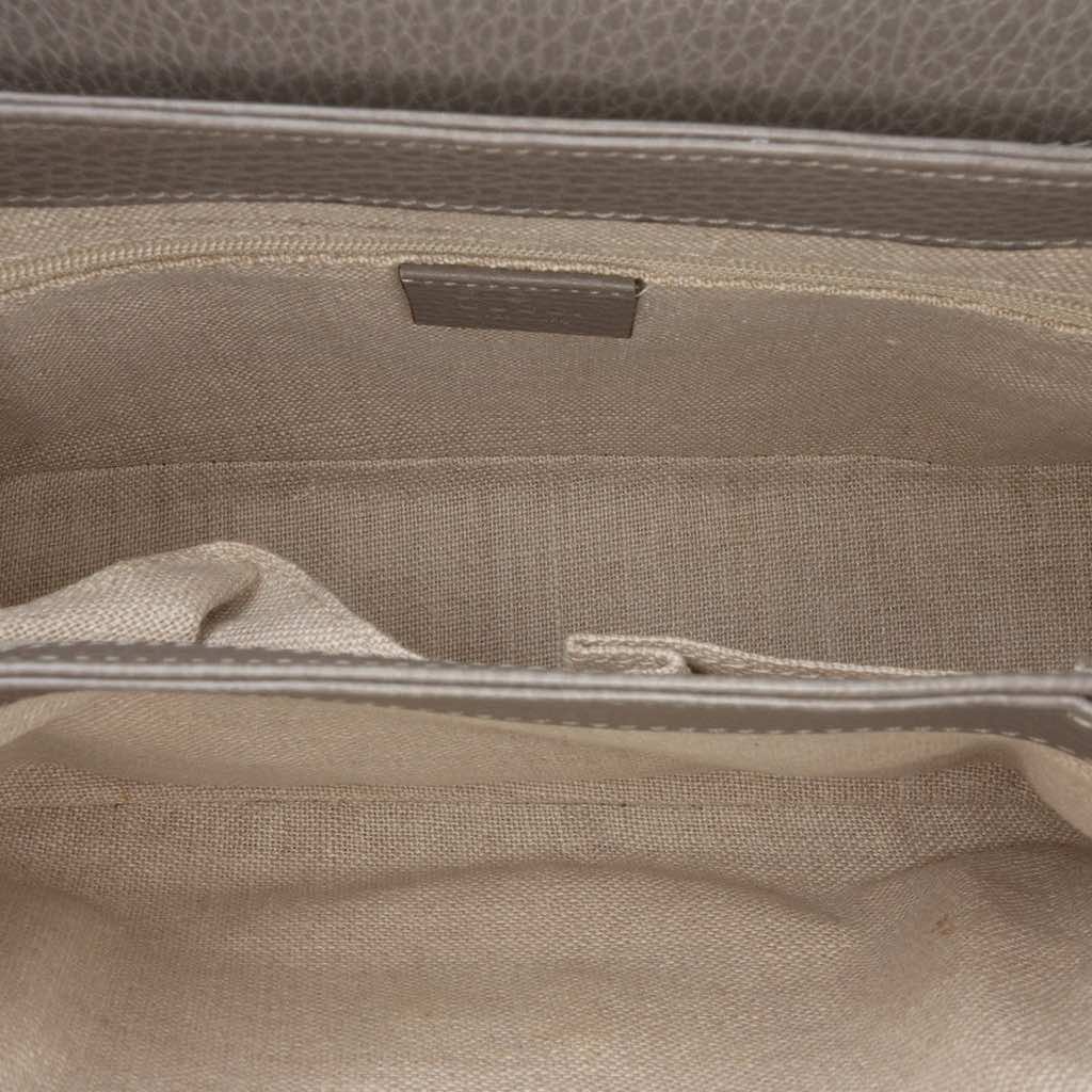 Gucci Small Dollar Calf Interlocking G Top Handle - 4