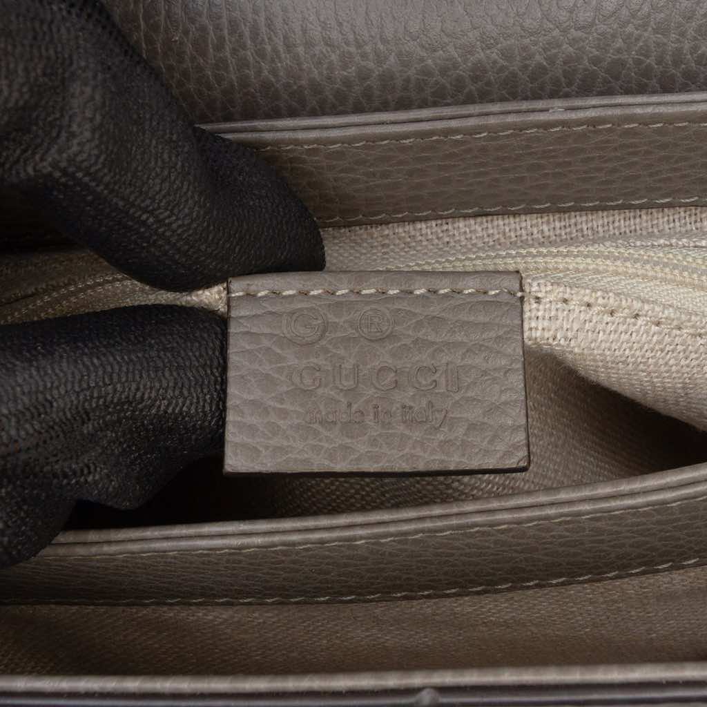 Gucci Small Dollar Calf Interlocking G Top Handle - 5