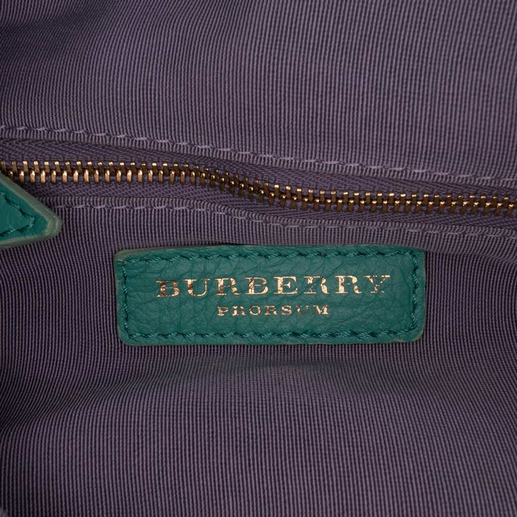 Burberry Leather The Petal Fold Over Crossbody - Side view