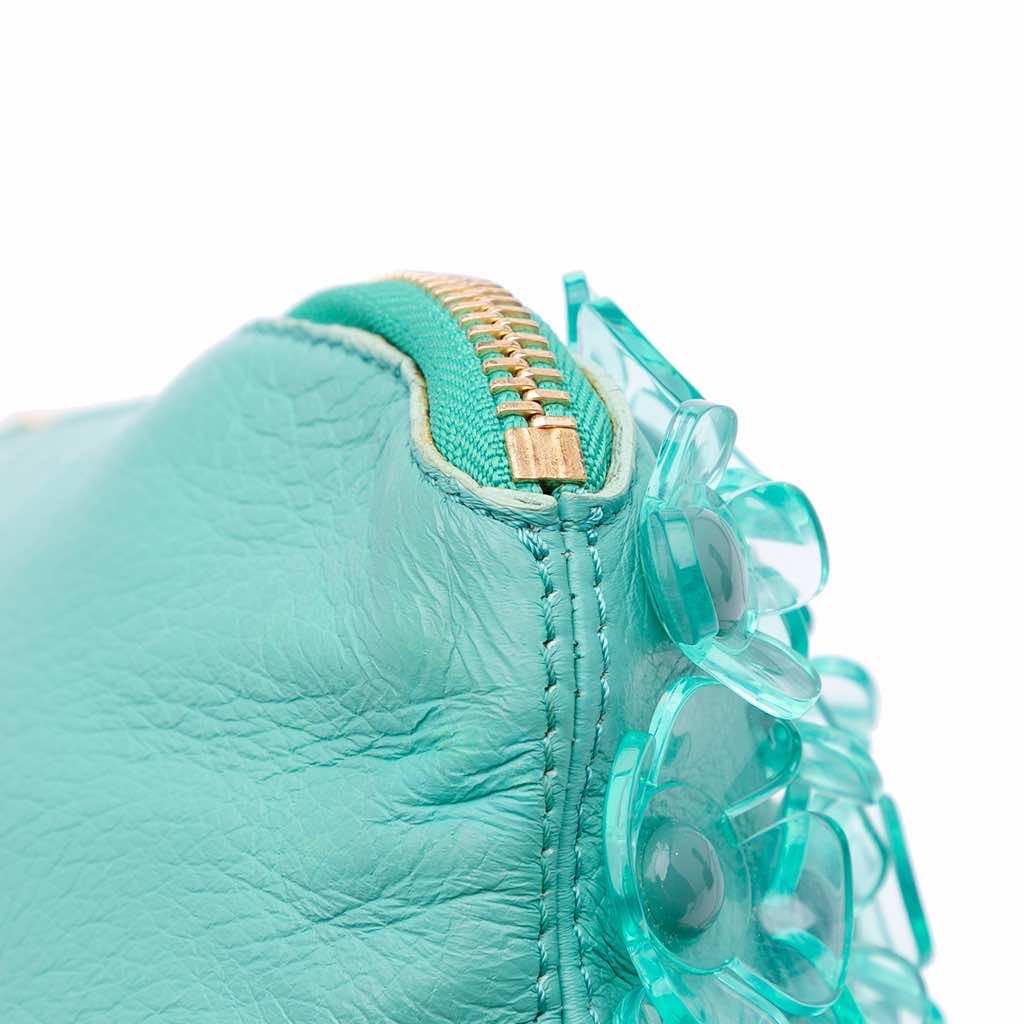 Burberry Leather The Petal Fold Over Crossbody - Image 11