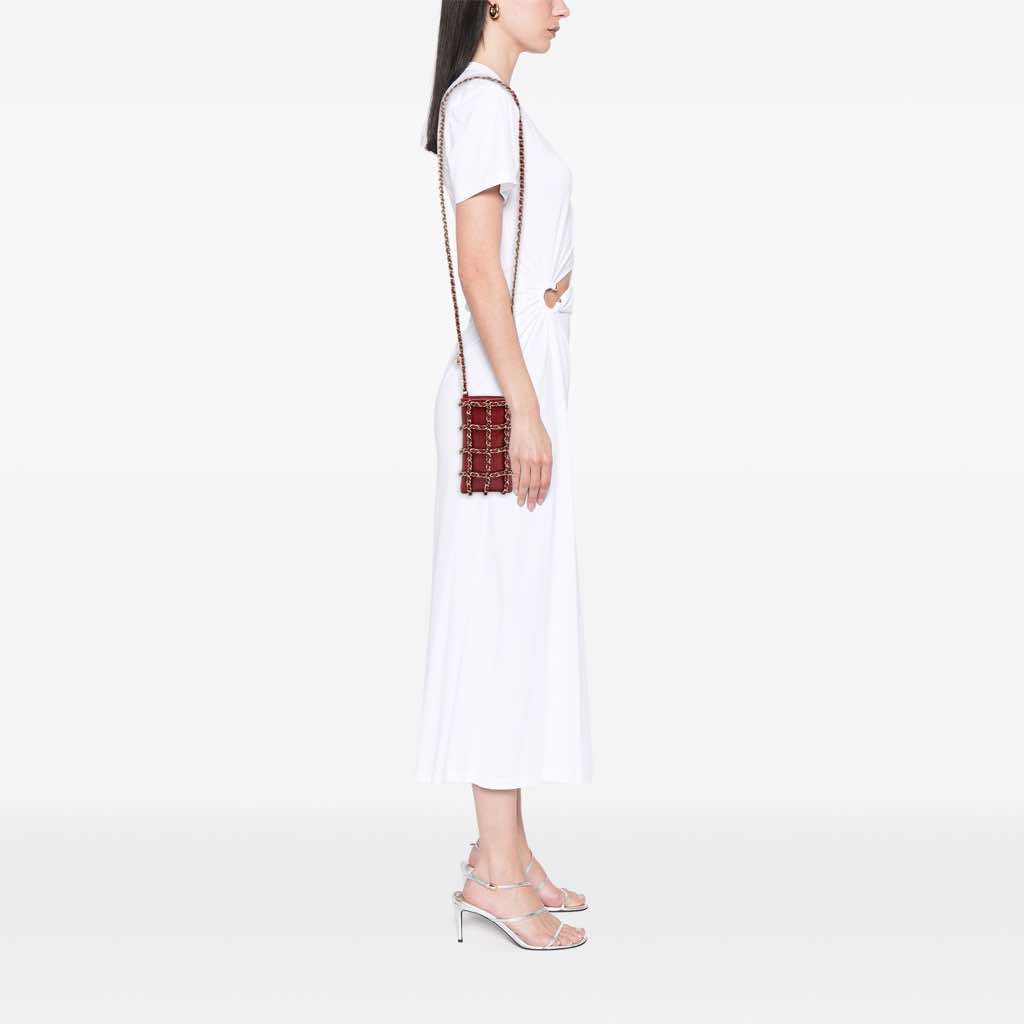 Chanel Lambskin Tech Me Out Clutch With Chain - Image 10