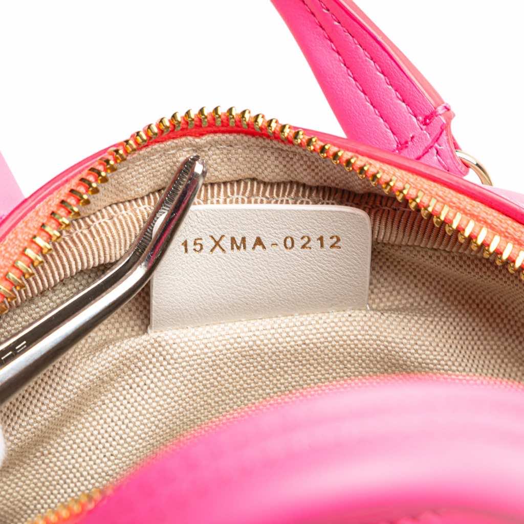 Dior Micro Leather Dior Vibe Zip Bowling Bag - Detail 1