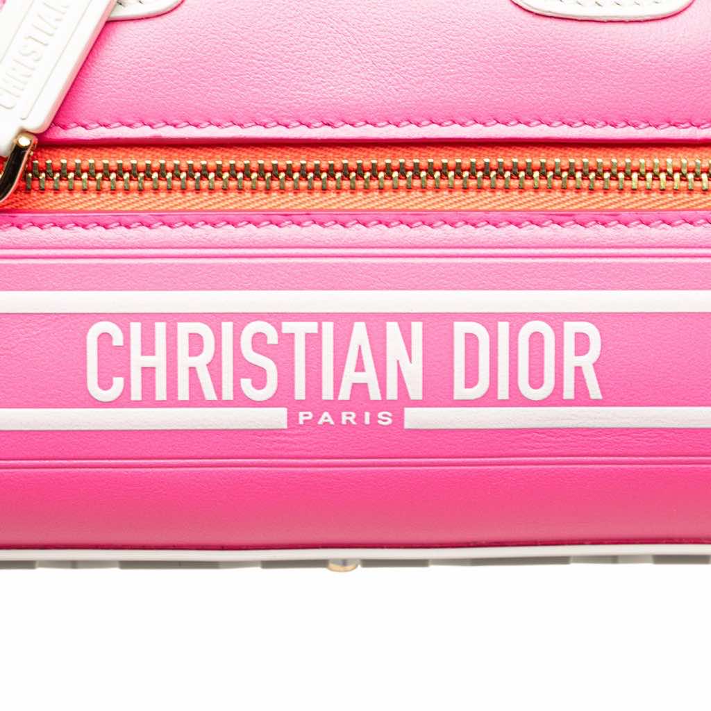 Dior Micro Leather Dior Vibe Zip Bowling Bag - Detail 2