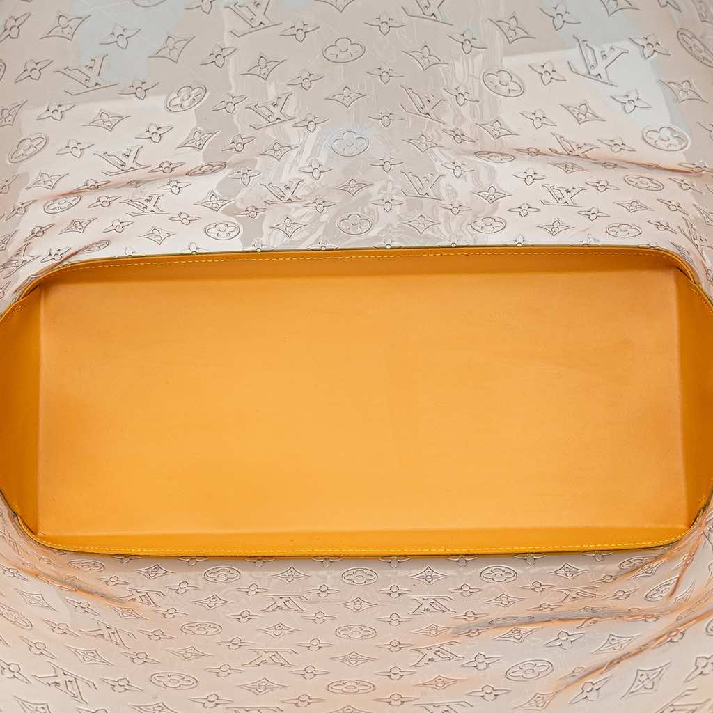 Louis Vuitton Limited Edition Brazil 500th Anniversary Monogram Vinyl Clear Cabas - 4