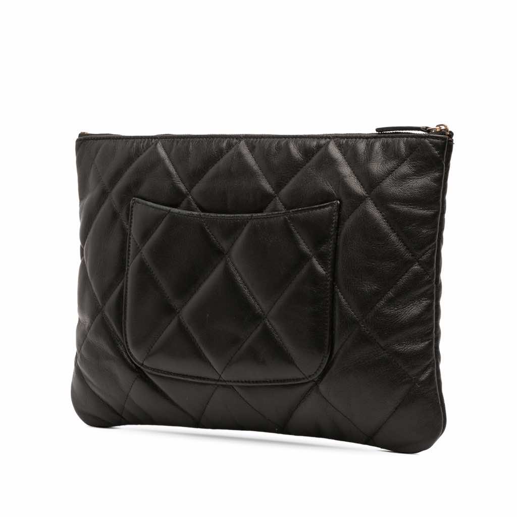 Chanel Large Goatskin 19 O Case Clutch - 2