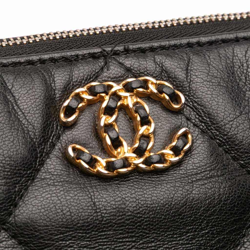 Chanel Large Goatskin 19 O Case Clutch - 5