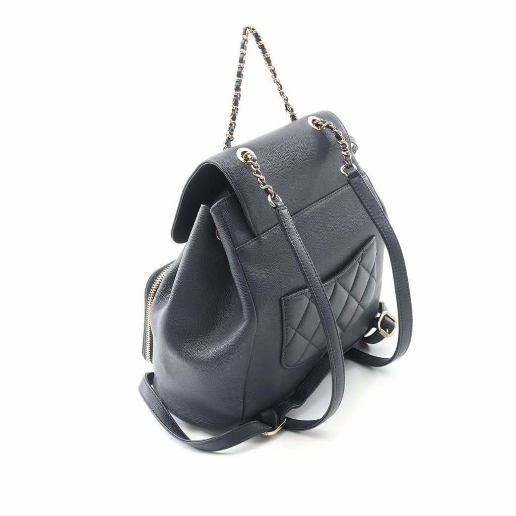 Chanel Business Affinity Caviar Backpack - 2
