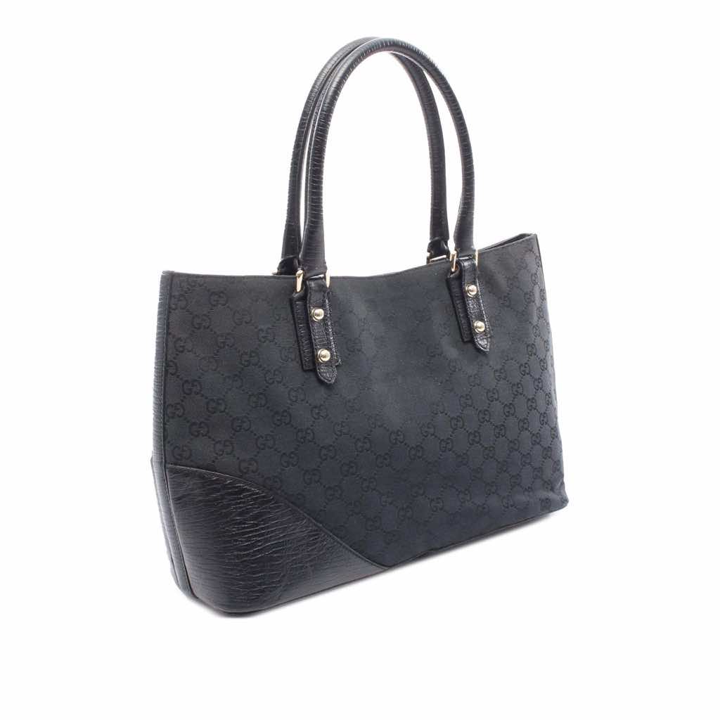 Gucci GG Canvas Hasler Web Tote - 2