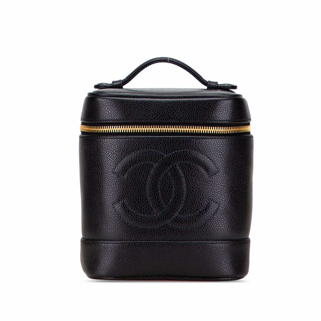 Chanel CC Caviar Vanity Case