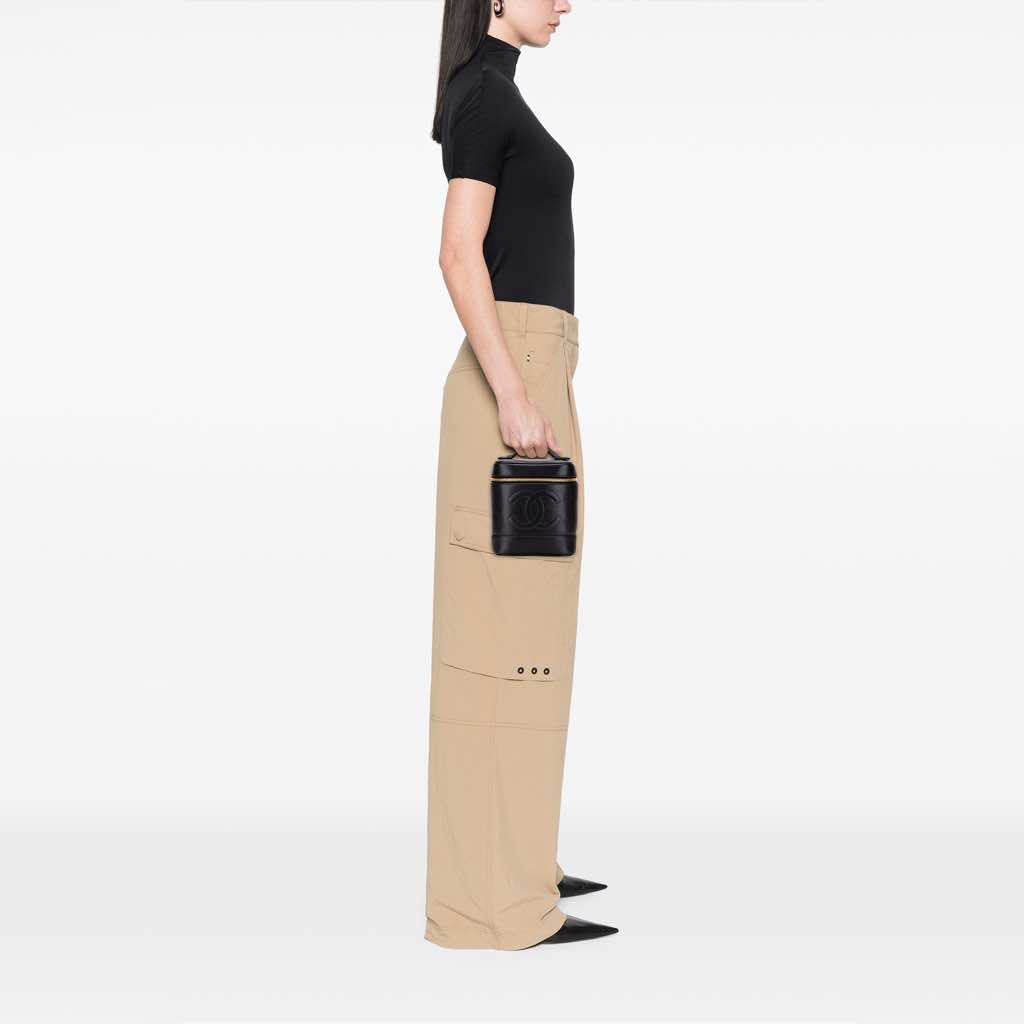 Chanel CC Caviar Vanity Case - Image 13