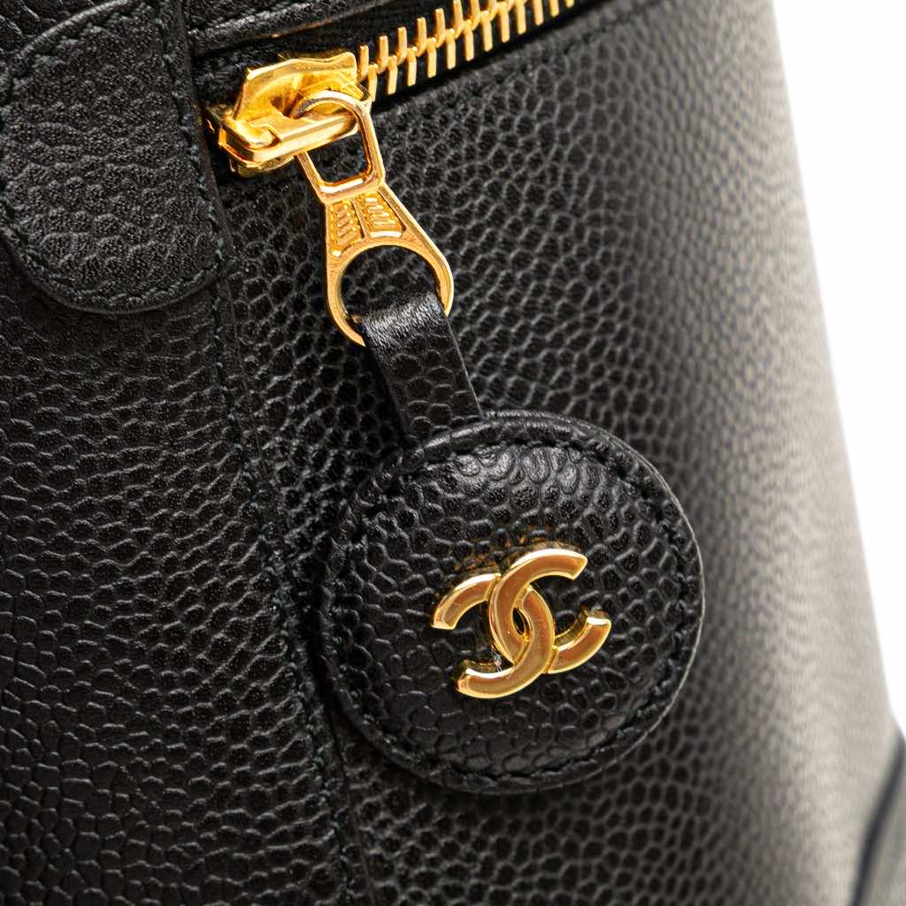 Chanel CC Caviar Vanity Case - Image 10
