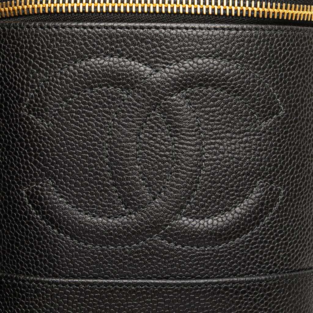 Chanel CC Caviar Vanity Case - Image 11