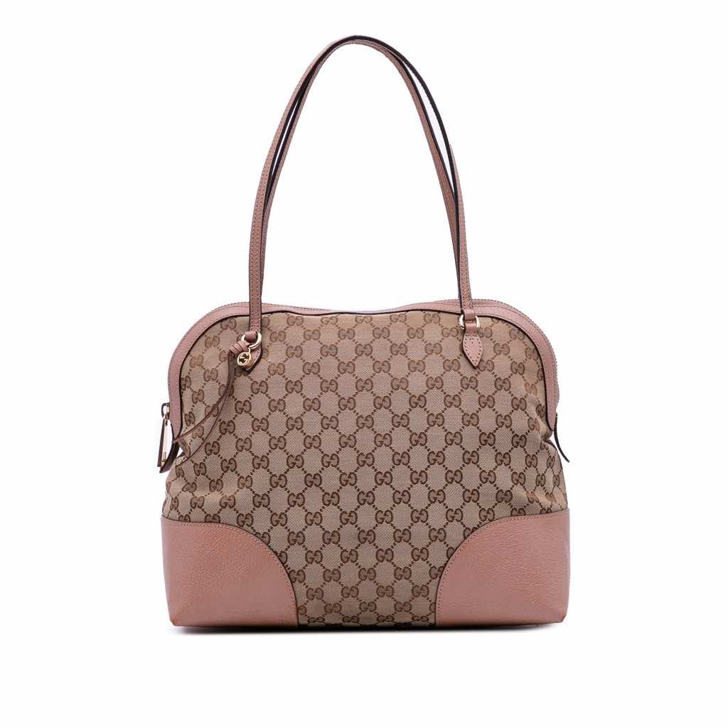 Gucci Medium GG Canvas Bree Dome Tote