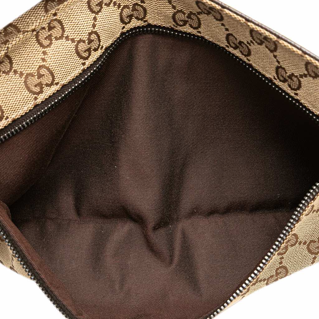 Gucci GG Canvas Web Double Pocket Belt Bag - 4
