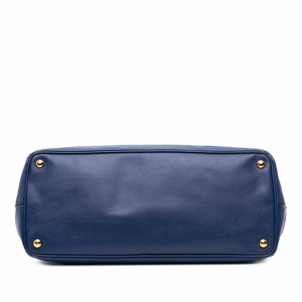 Prada Large Saffiano Lux Galleria Double Zip Satchel - Image 6