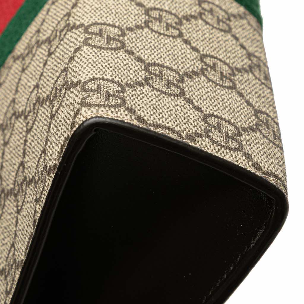 Gucci GG Supreme Web Clutch - Image 11