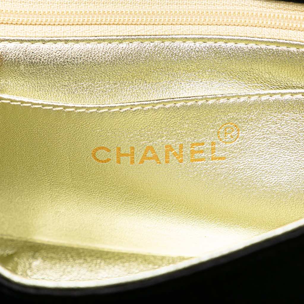 Chanel Satin Sequin Camellia Crossbody - 5