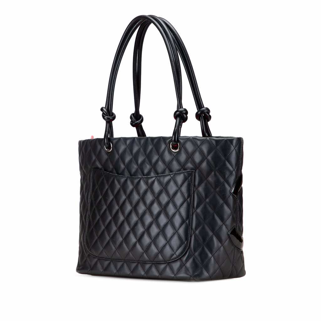 Chanel Large Quilted Calfskin Cambon Ligne Tote - 2