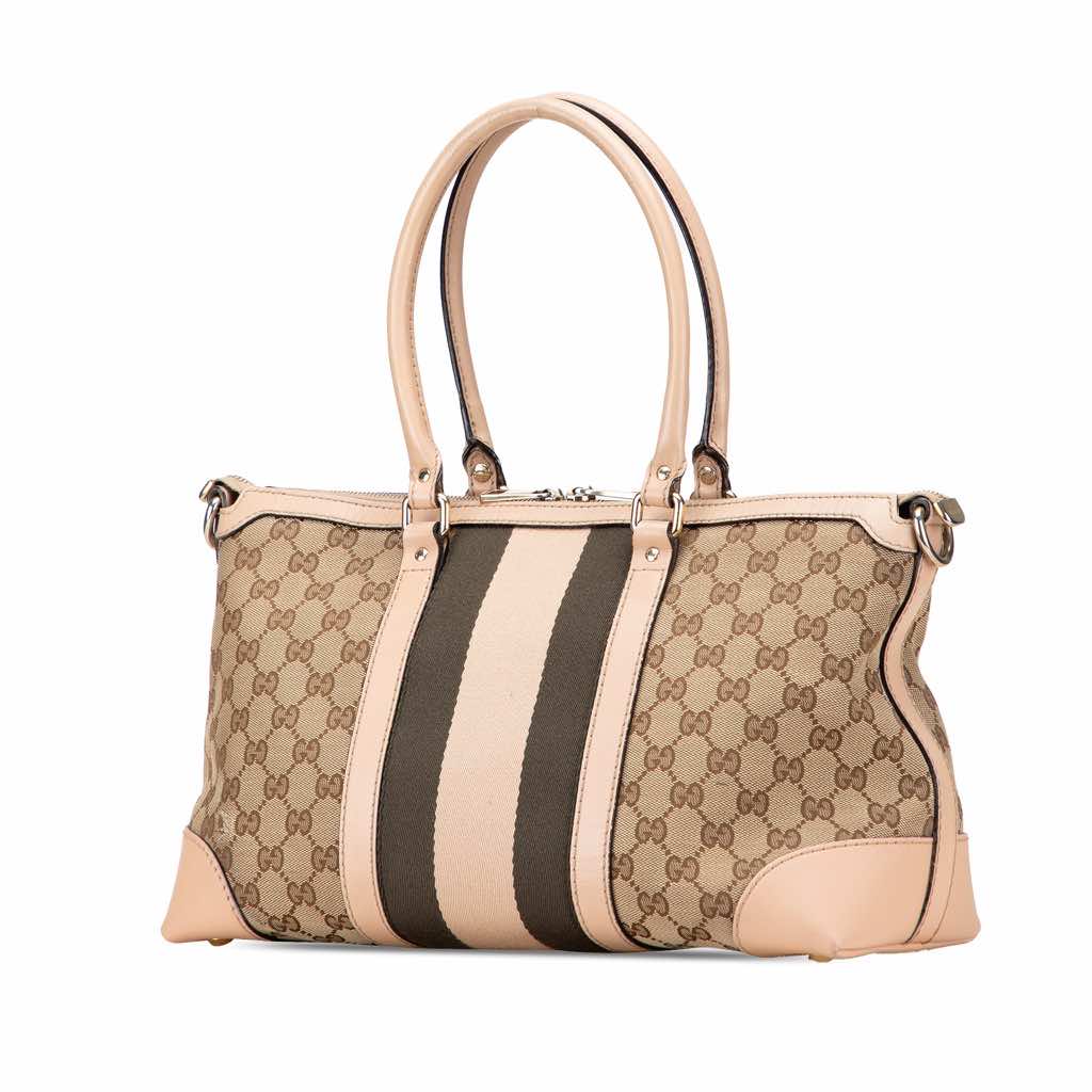 Gucci GG Canvas Web Satchel - 2