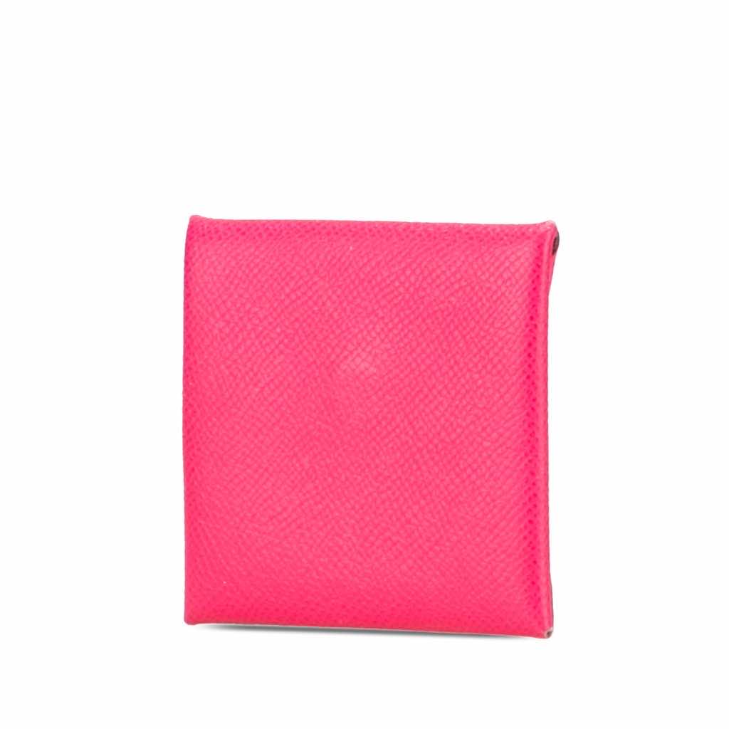 Hermès Epsom Bastia Coin Purse - Back view