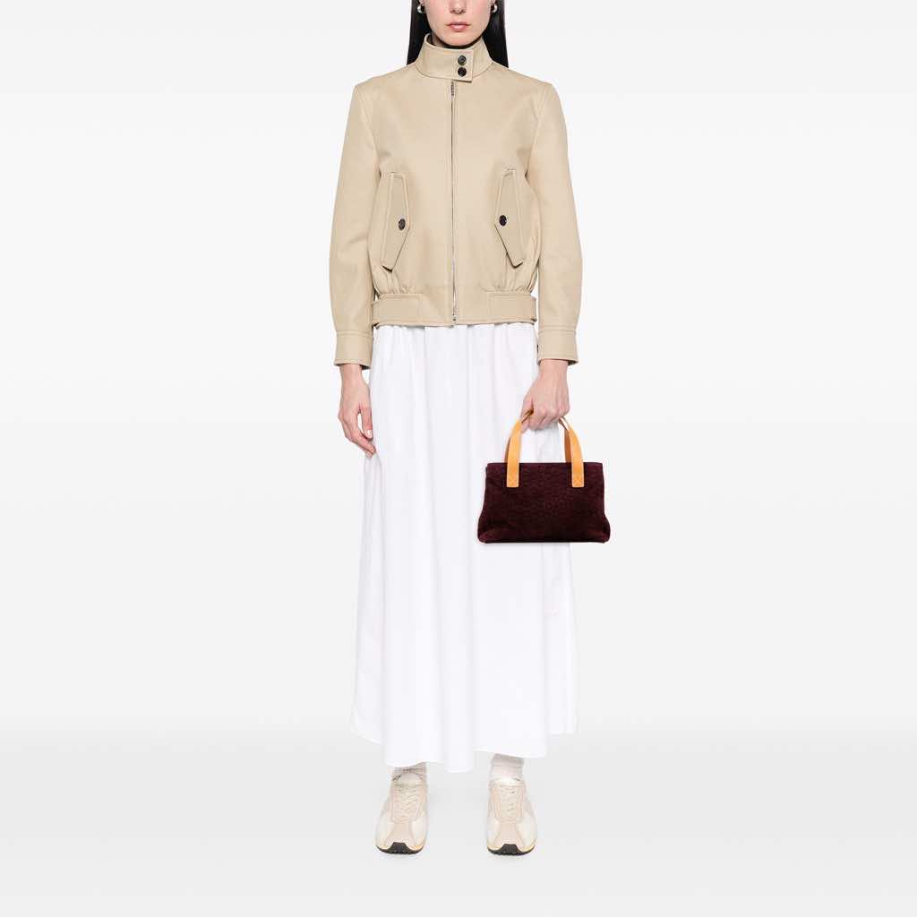 Celine C Macadam Suede Handbag - Image 13