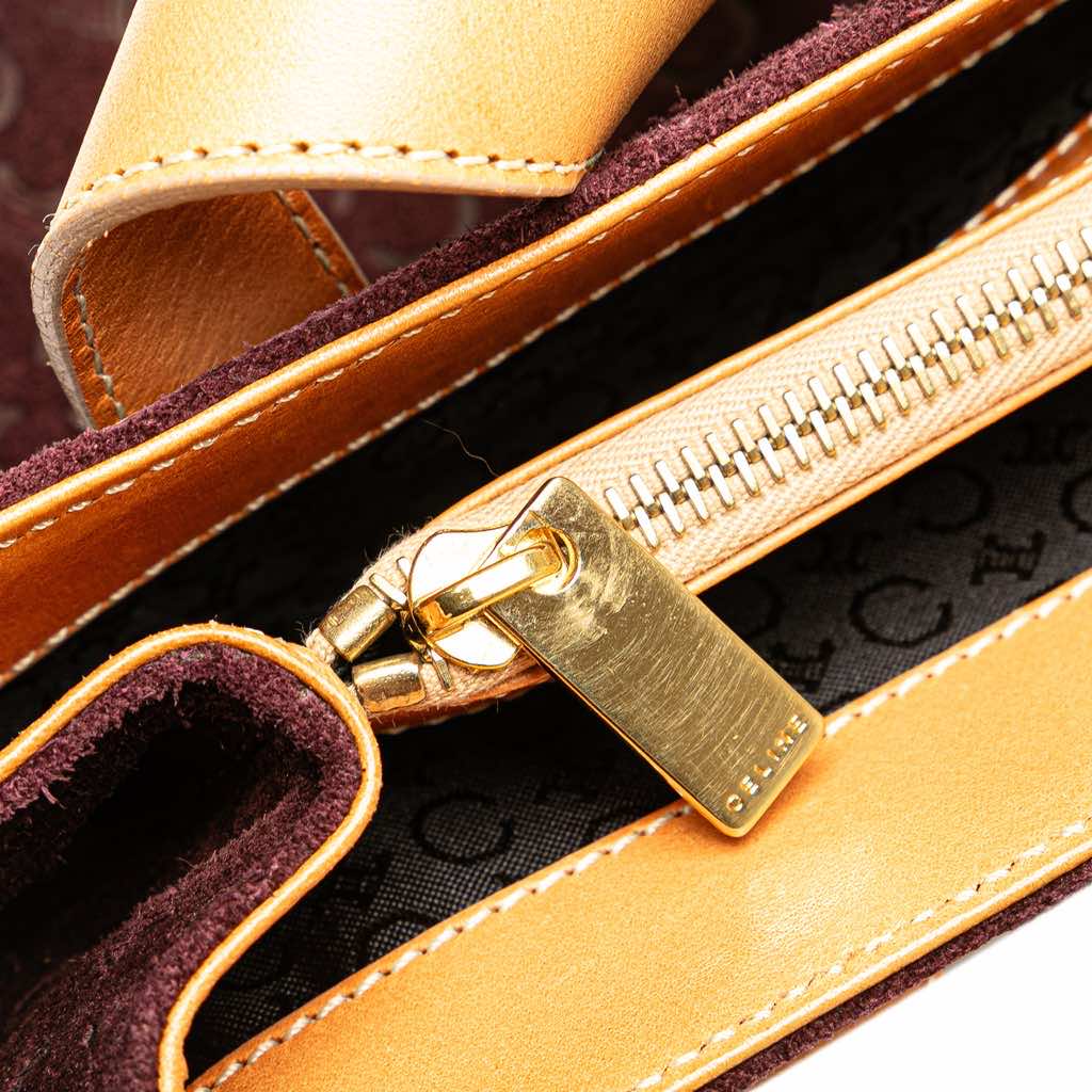 Celine C Macadam Suede Handbag - Detail 1