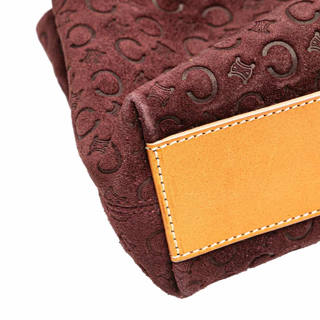Celine C Macadam Suede Handbag - Detail 2