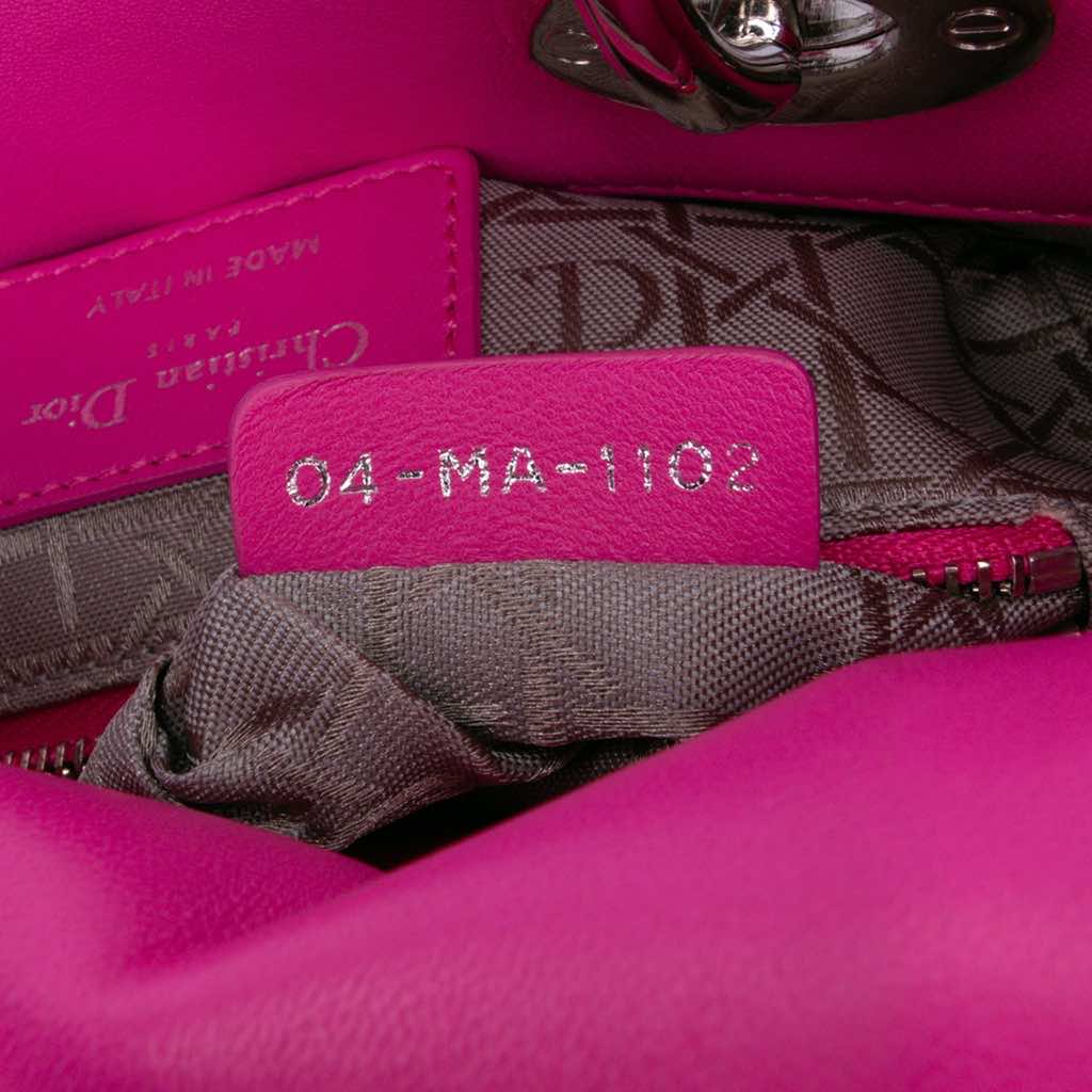 Dior Mini Lambskin Cannage Lady Dior - Detail 1