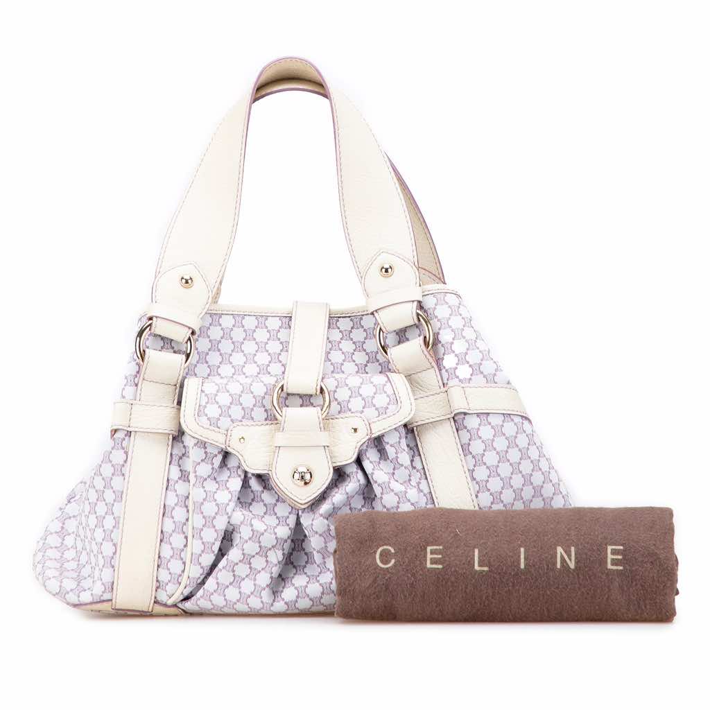 Celine Macadam Canvas Boogie Handbag - Image 13