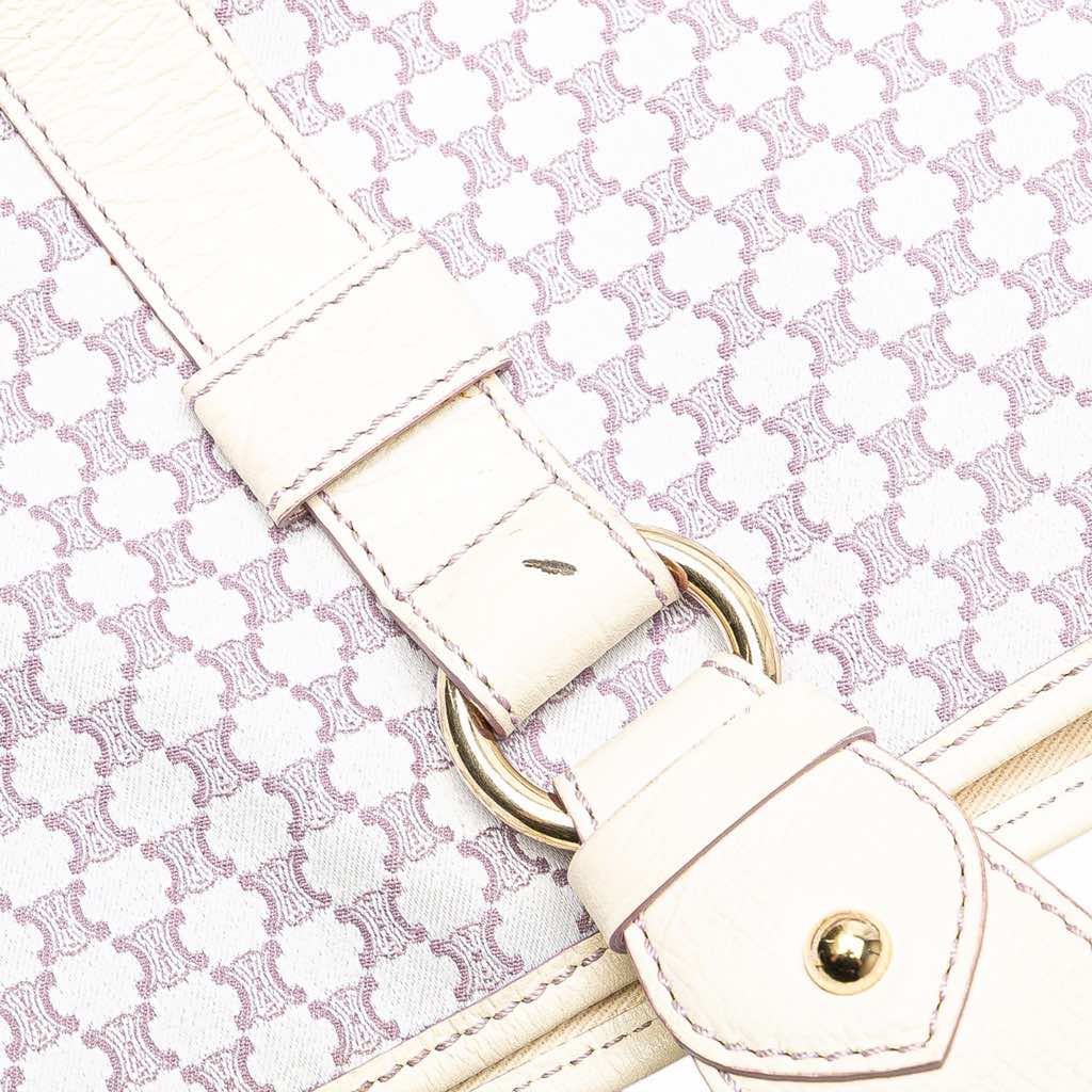 Celine Macadam Canvas Boogie Handbag - Side view