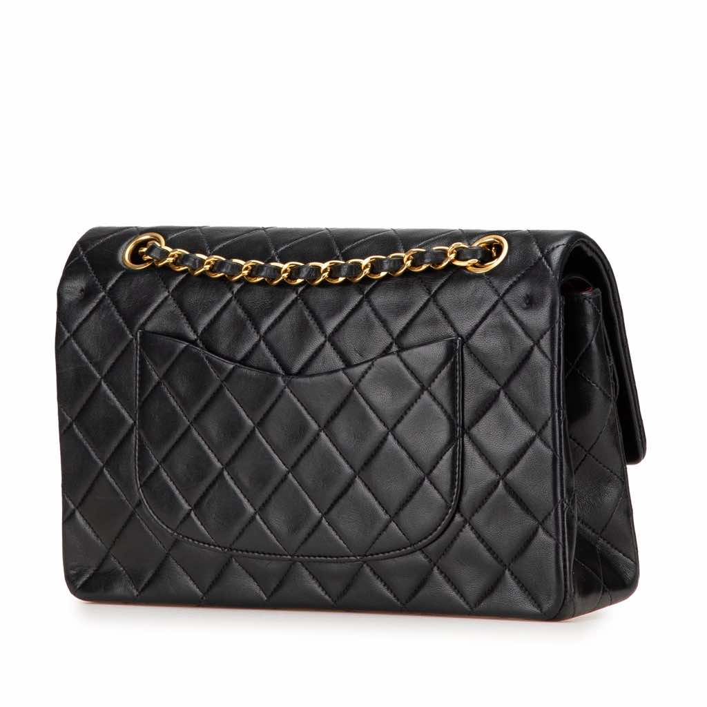 Chanel Medium Classic Lambskin Double Flap - 2