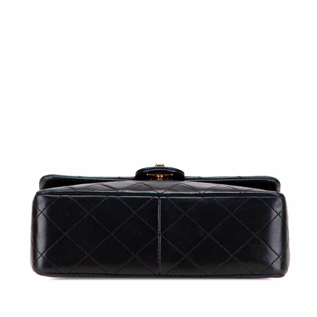 Chanel Mini Square Quilted Lambskin Single Flap - Image 6