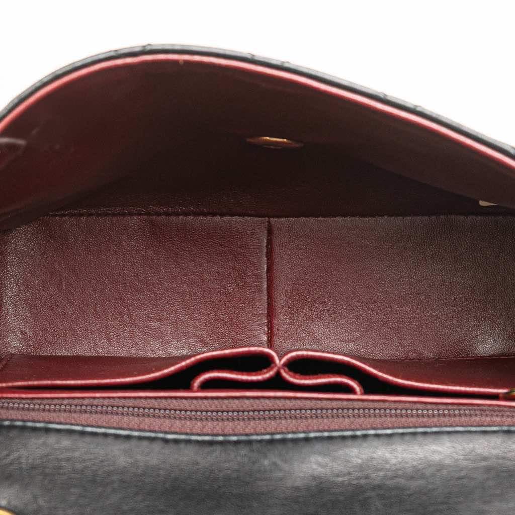 Chanel Mini Square Quilted Lambskin Single Flap - 4