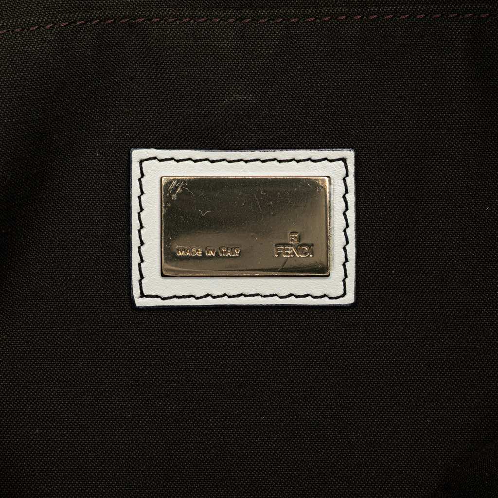 Fendi Zucchino Canvas Tote - Side view