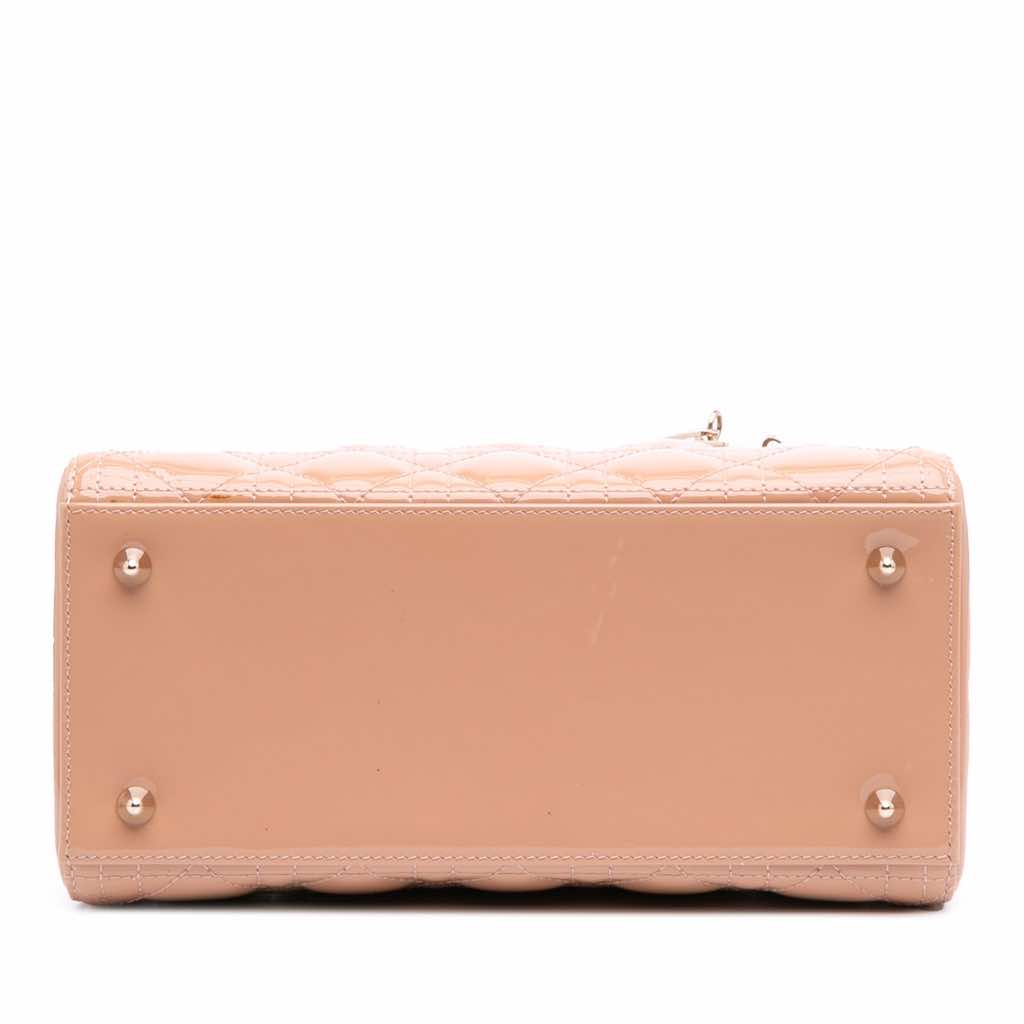 Dior Medium Patent Cannage Lady Dior - 3