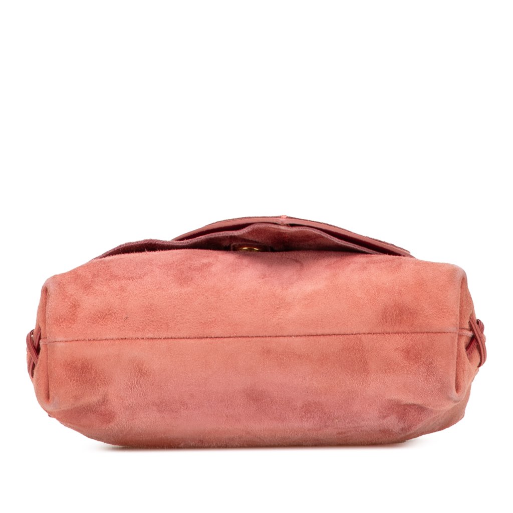 Gucci Suede Heart Shoulder Bag - 3