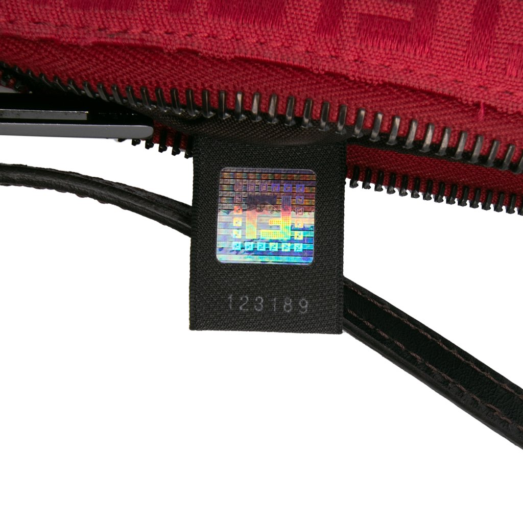 Fendi Zucchino Canvas Shoulder Bag - Detail 2