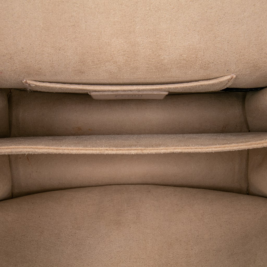 Fendi Small Leather Studded Scalloped Kan I - 4