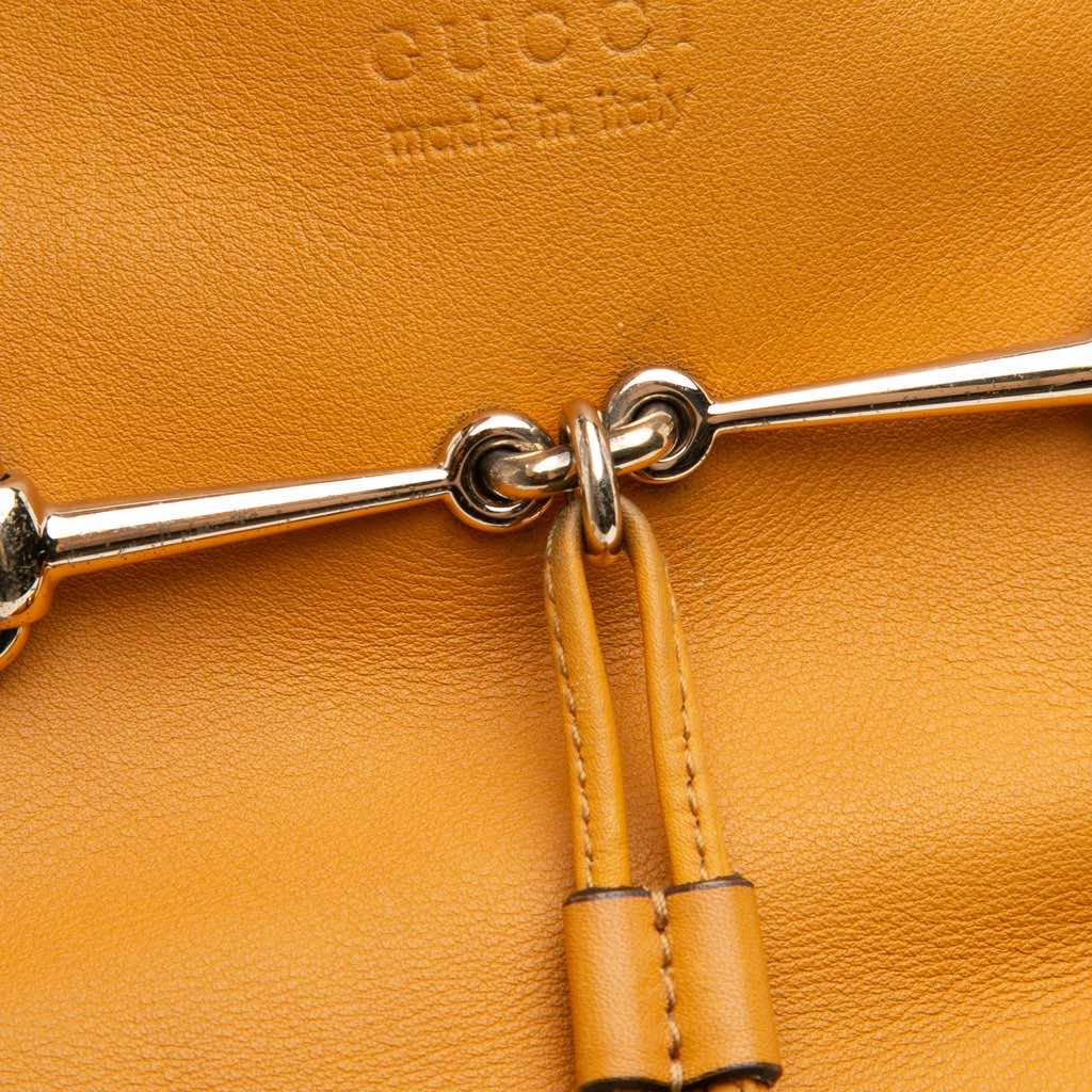 Gucci Small Leather Horsebit Park Avenue Tote - Detail 2