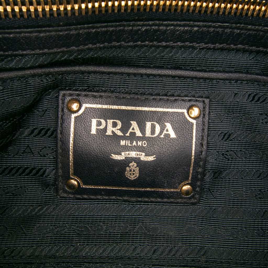Prada Tessuto Gaufre Satchel - 5