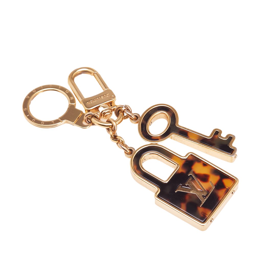 Louis Vuitton Gold Plated and Resin Confidence Bag Charm and Key Holder - 2