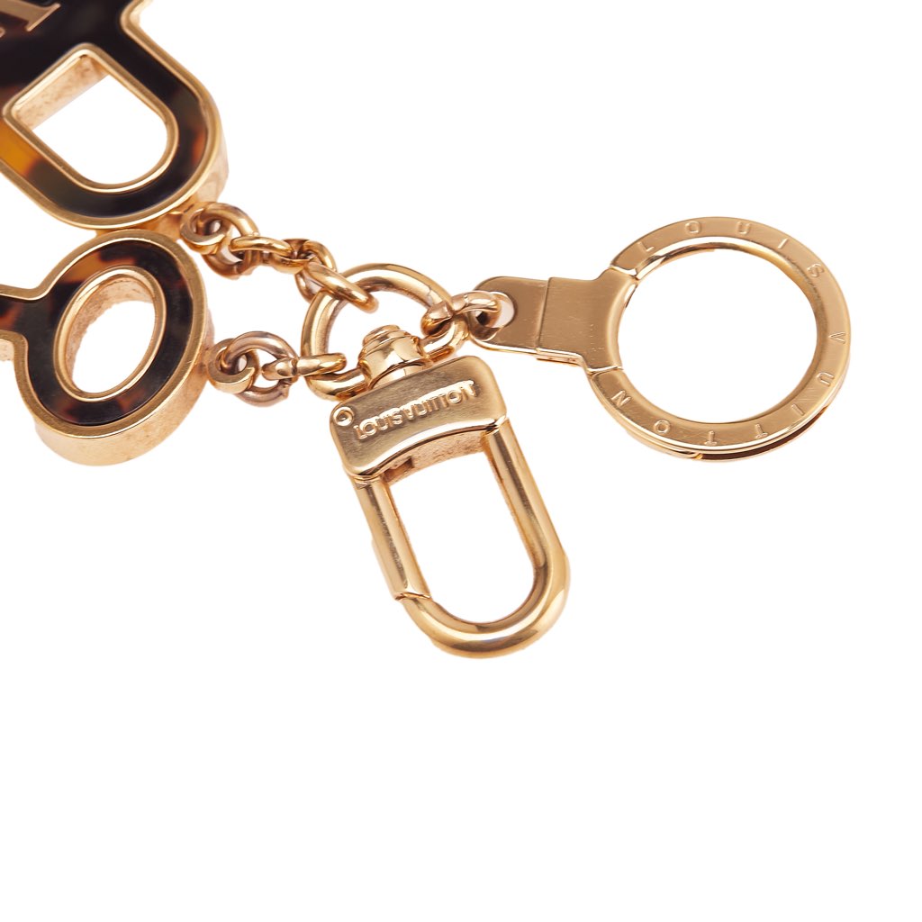 Louis Vuitton Gold Plated and Resin Confidence Bag Charm and Key Holder - 3