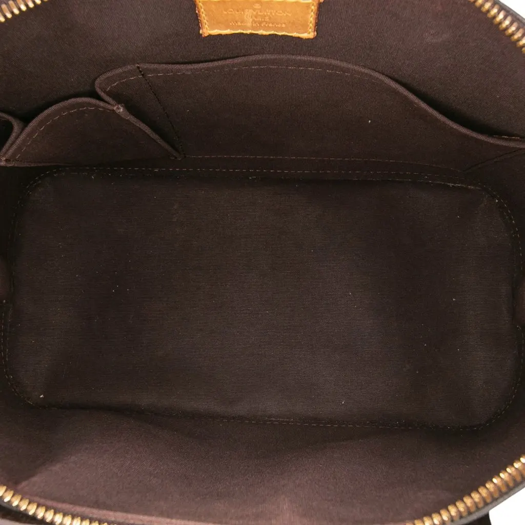 Louis Vuitton Monogram Vernis Alma PM Purple Leather Good - Model View