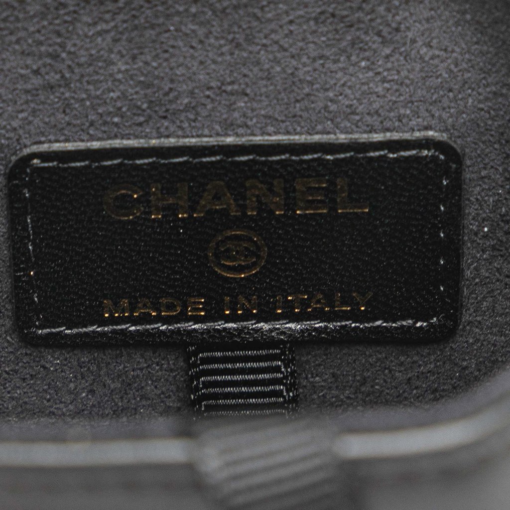 Chanel Tweed Chain Around Phone Holder - 5