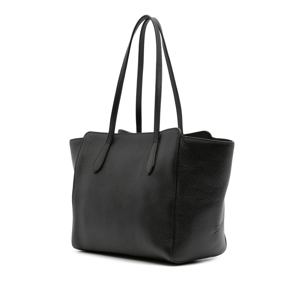 Gucci Small Leather Swing Tote - 2