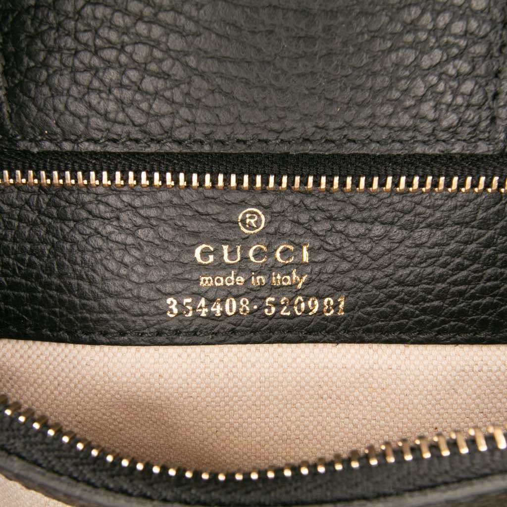 Gucci Small Leather Swing Tote - 5